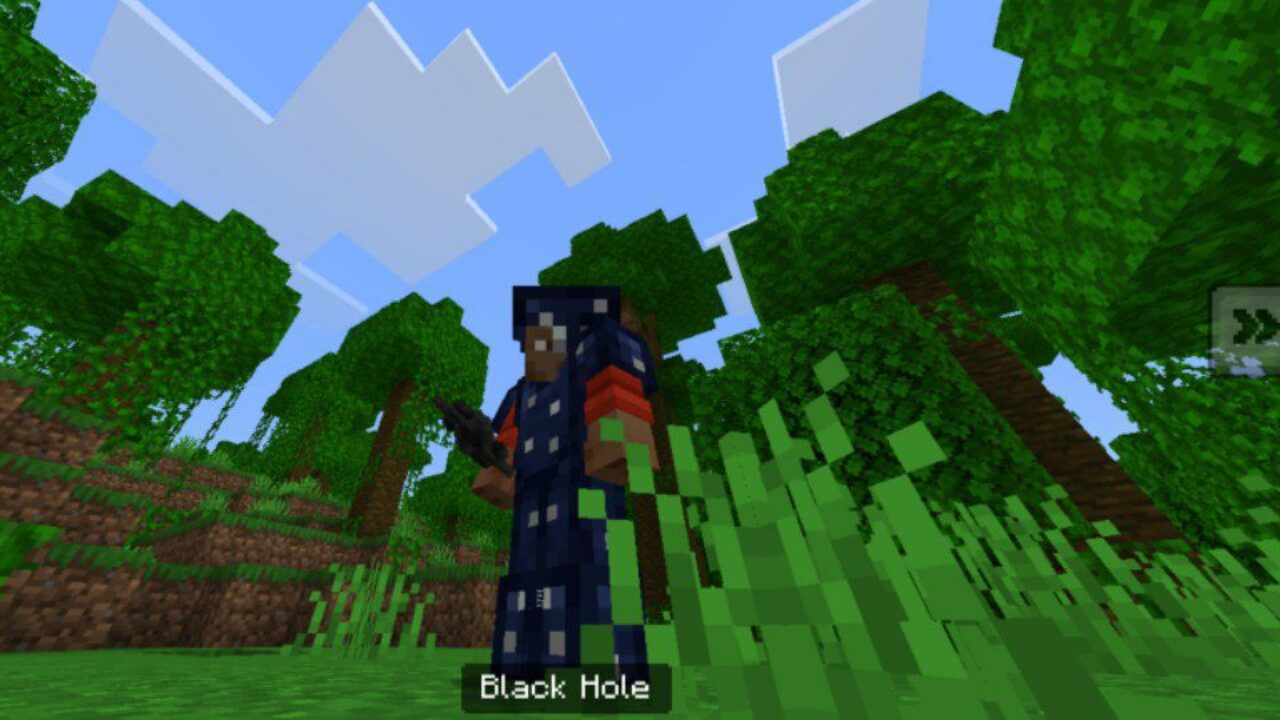 Black Hole Mod for Minecraft PE