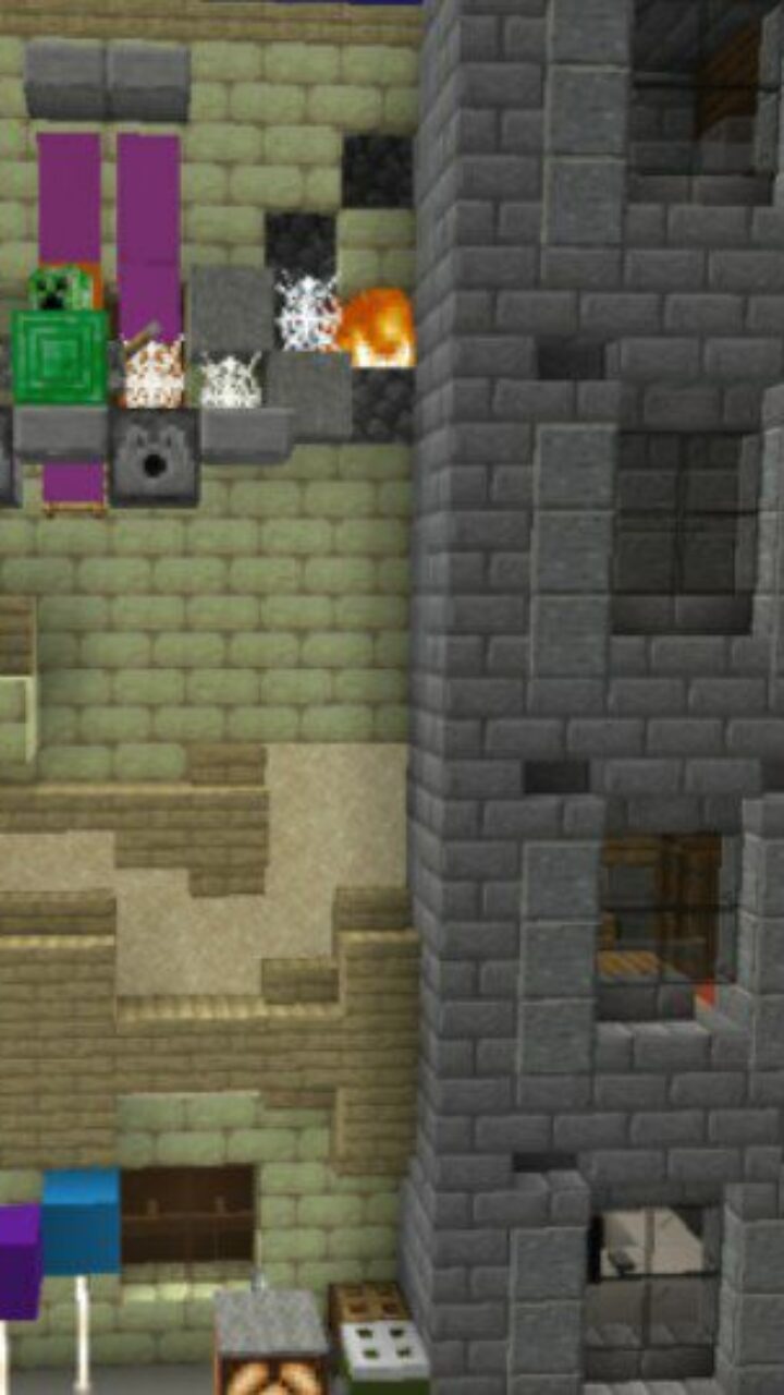 Building from Spiderman Map for Minecraft PE