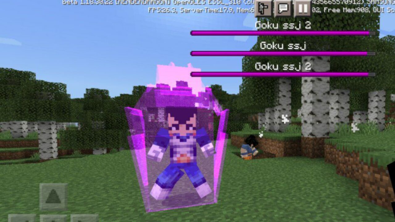 Features from Goku Mod for Minecraft PE