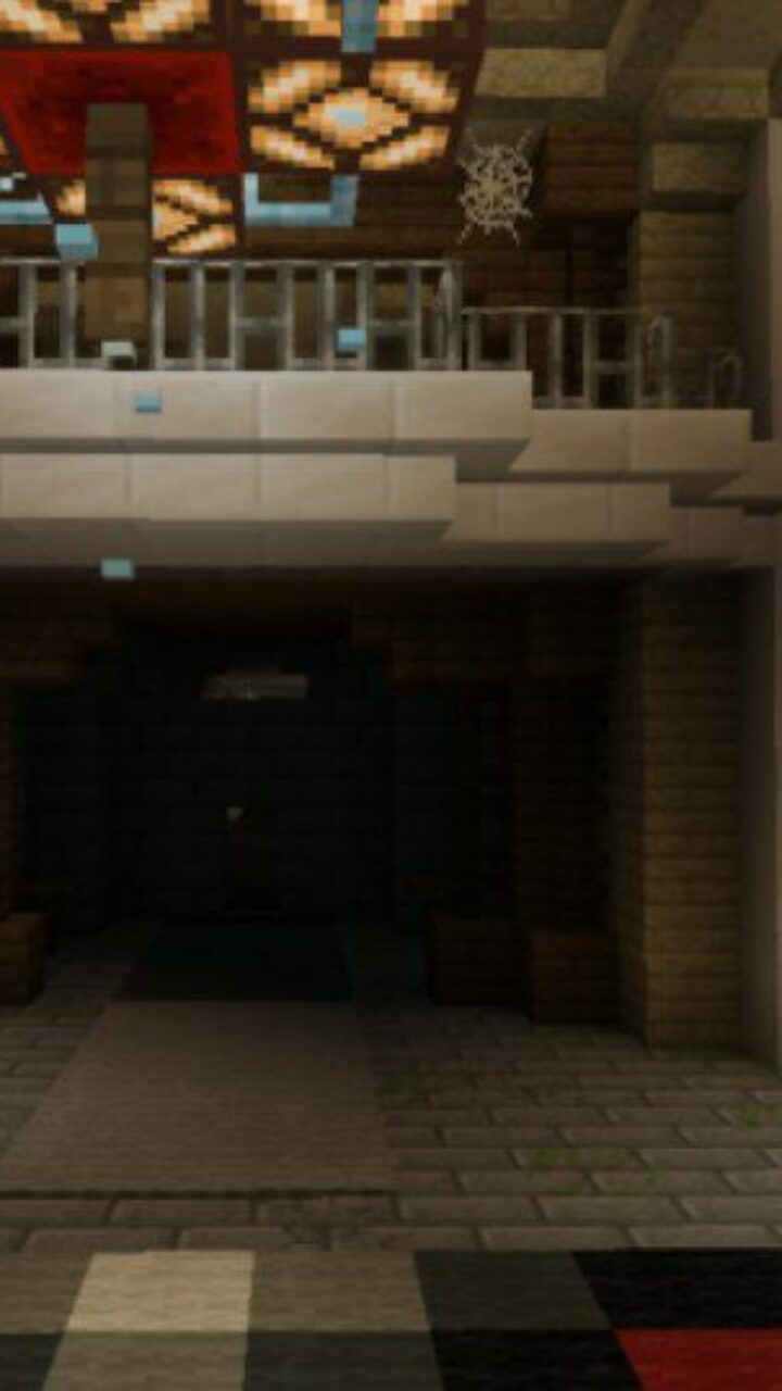 First Floor from House Trap Map for Minecraft PE