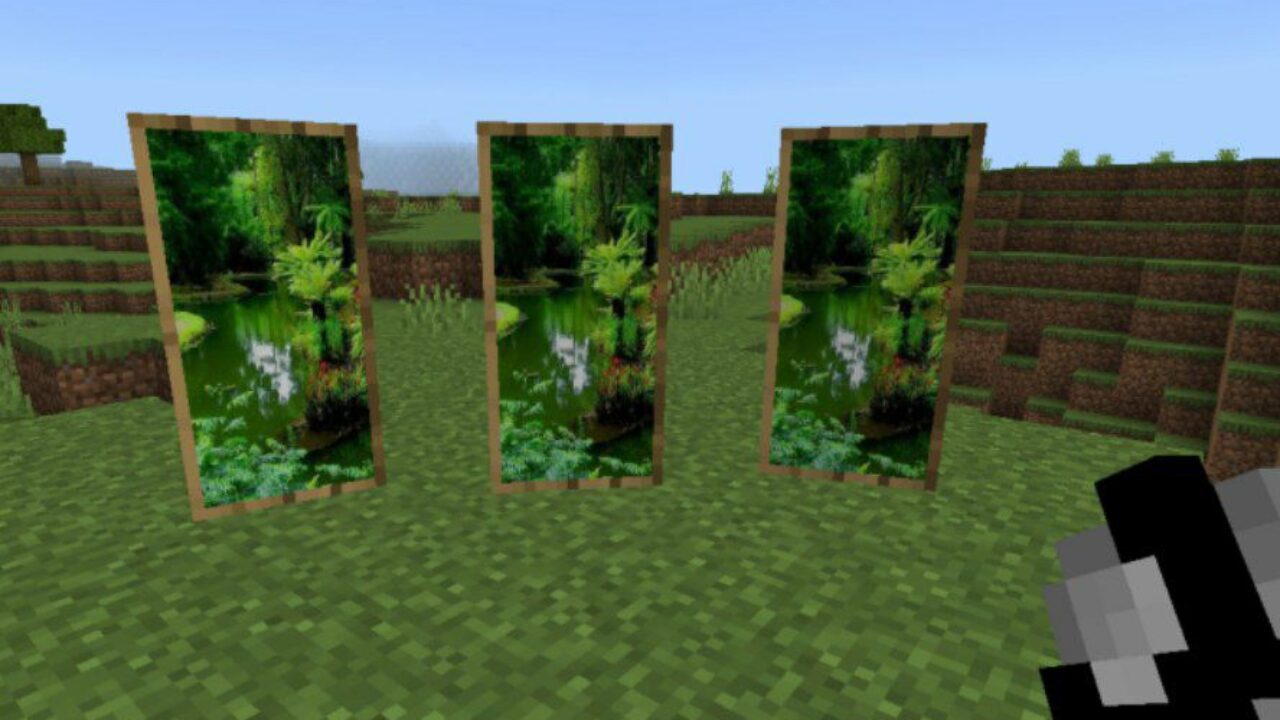 Nature from Paintings Mod for Minecraft PE