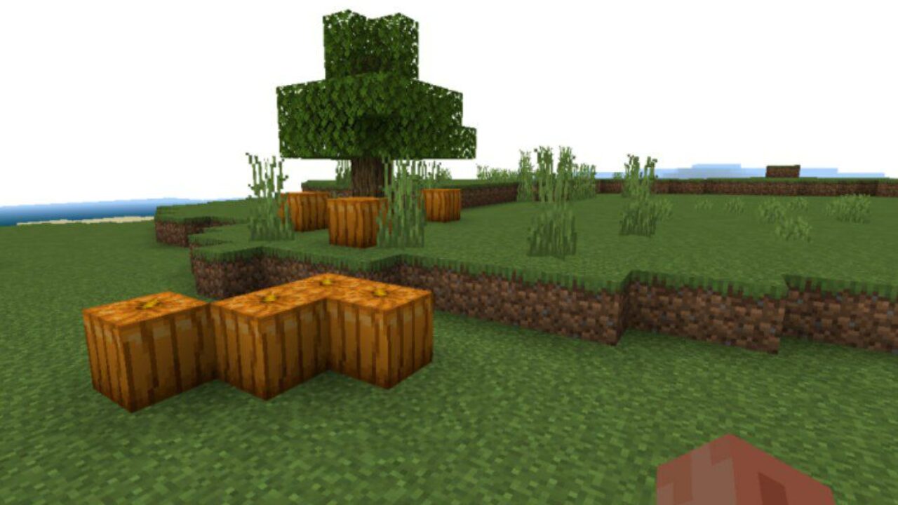 Plants from Bicubic Shaders for Minecraft PE