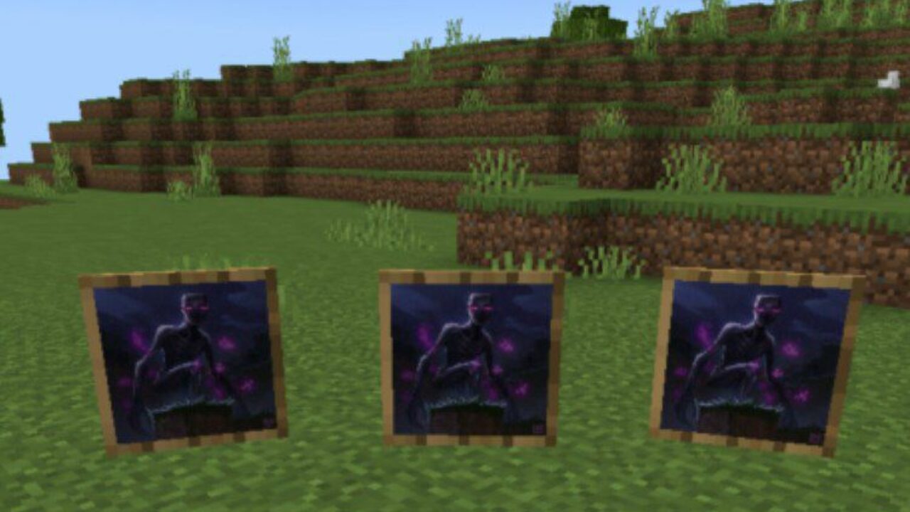 Small Monster from Paintings Mod for Minecraft PE