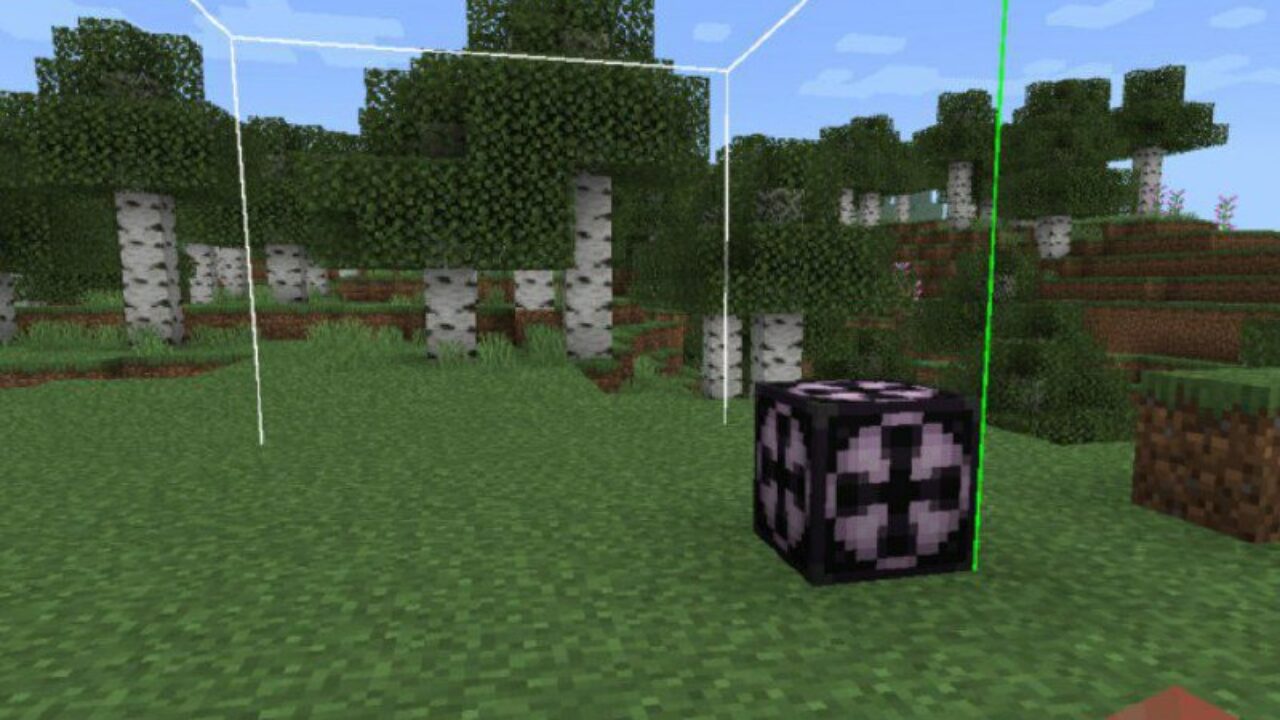 Structure Block from Quick Craft Mod for Minecraft PE