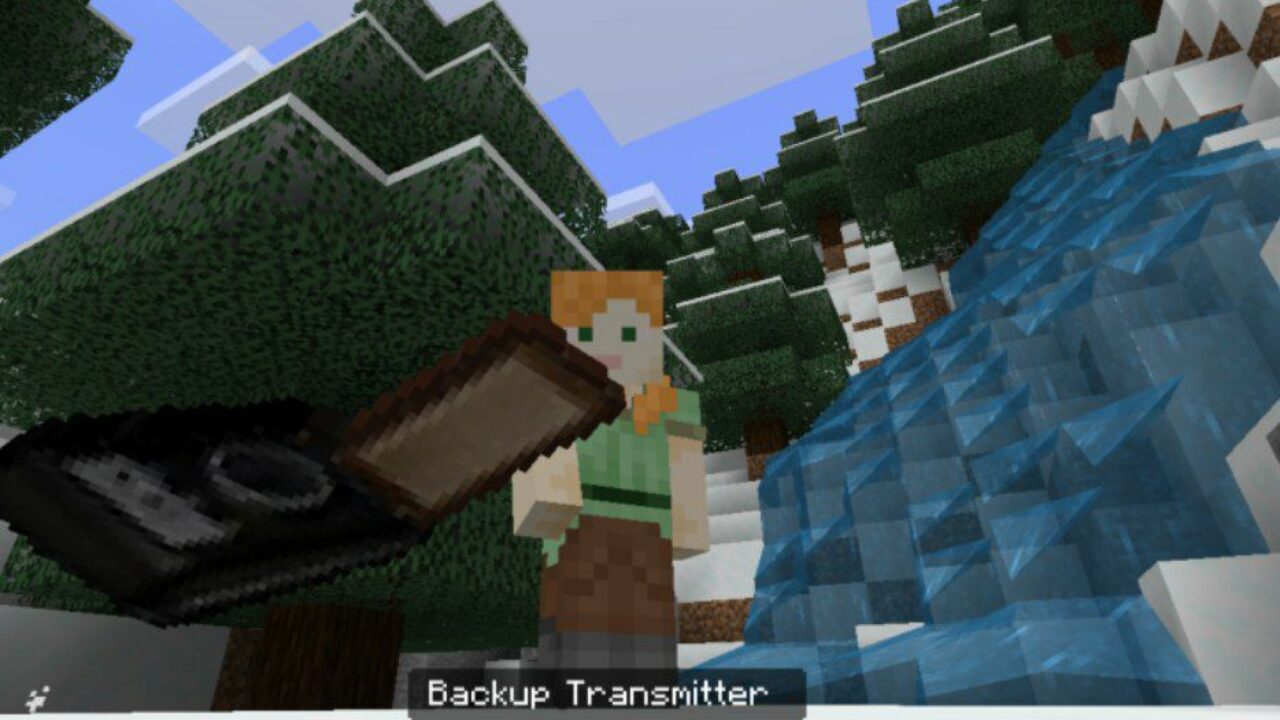 Transmitter from Raiders Mod for Minecraft PE