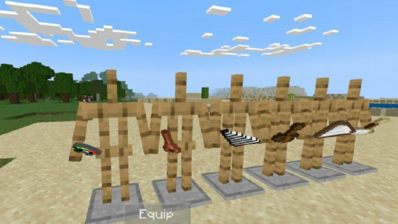 Vanilla Instruments Mod for Minecraft PE