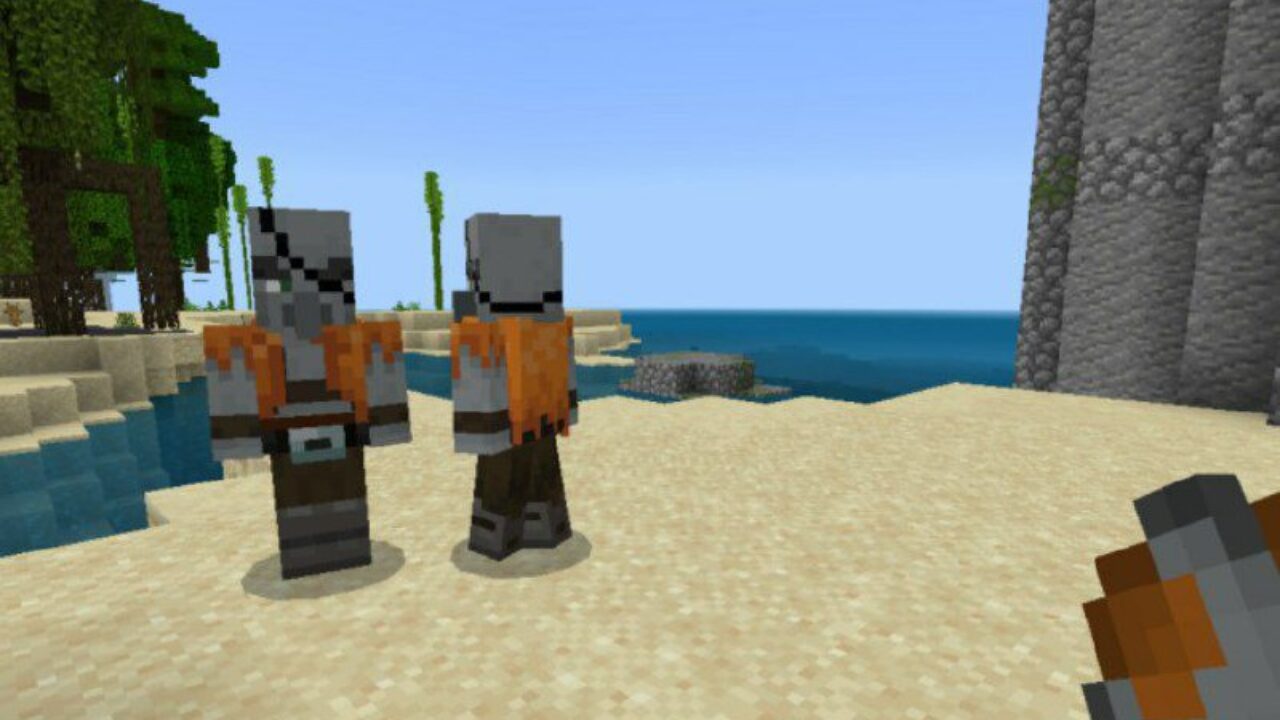 Bandits from Adventures Plus Mod for Minecraft PE