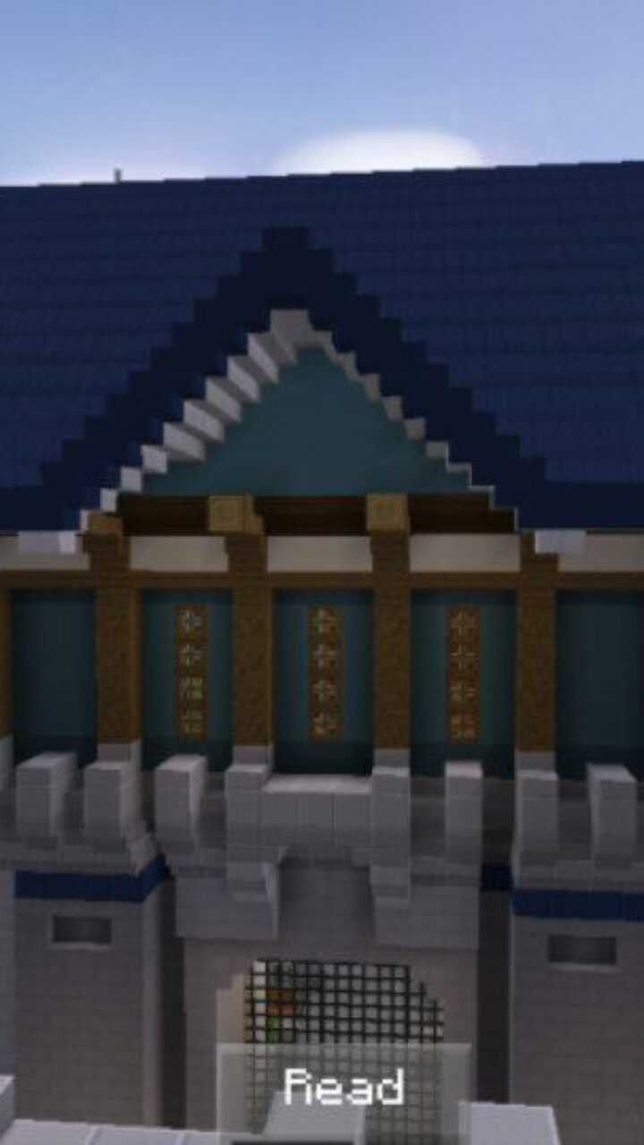 Building from Royal Castles Map for Minecraft PE