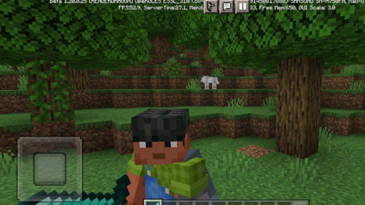 Dynamic from Third Person Camera Mod for Minecraft PE