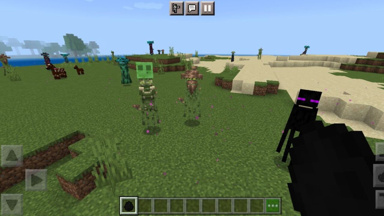 Endermen Texture Pack for Minecraft PE