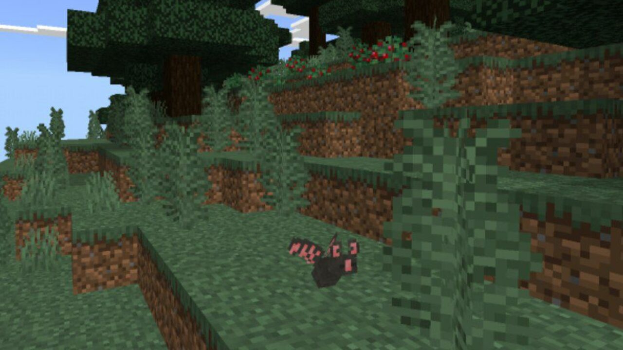 Flying Mob from Bats Texture Pack for Minecraft PE