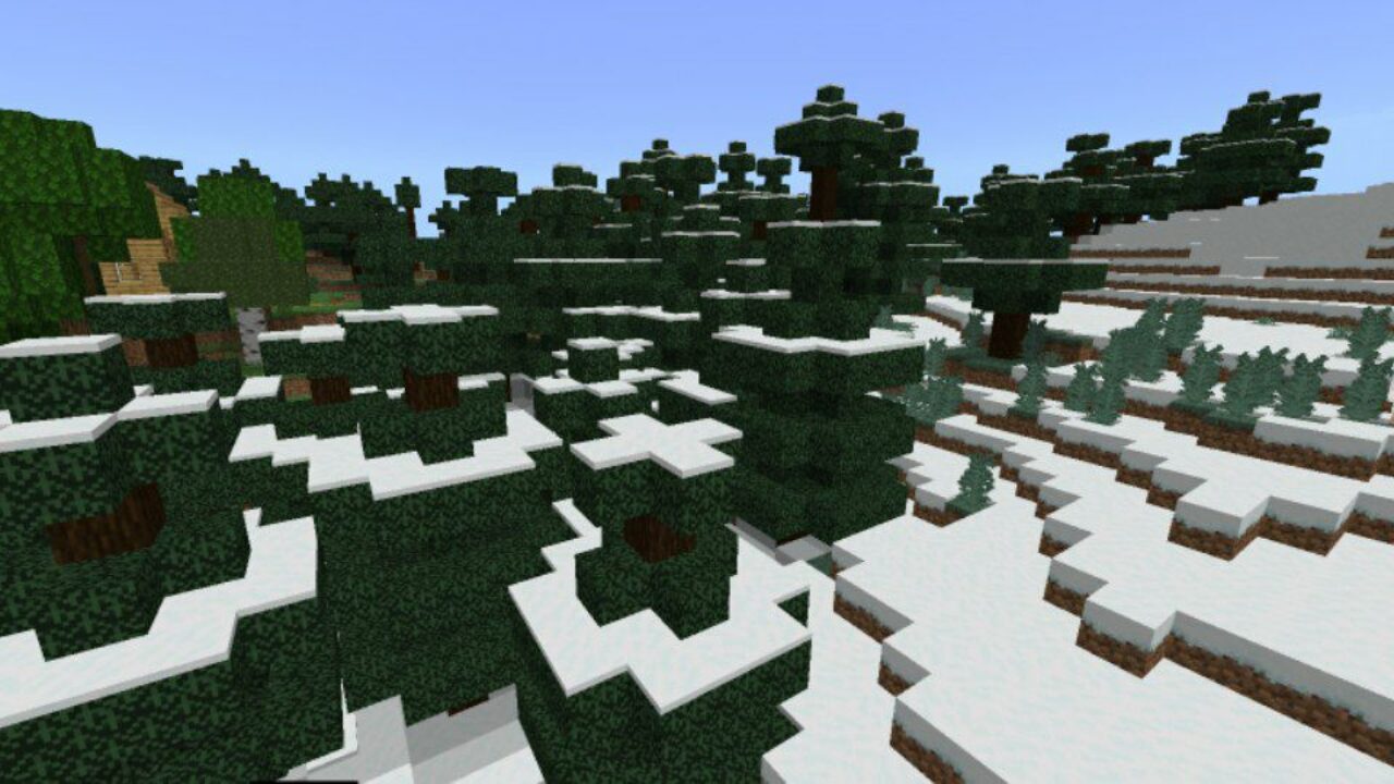 Forest from FPS Texture Pack for Minecraft PE