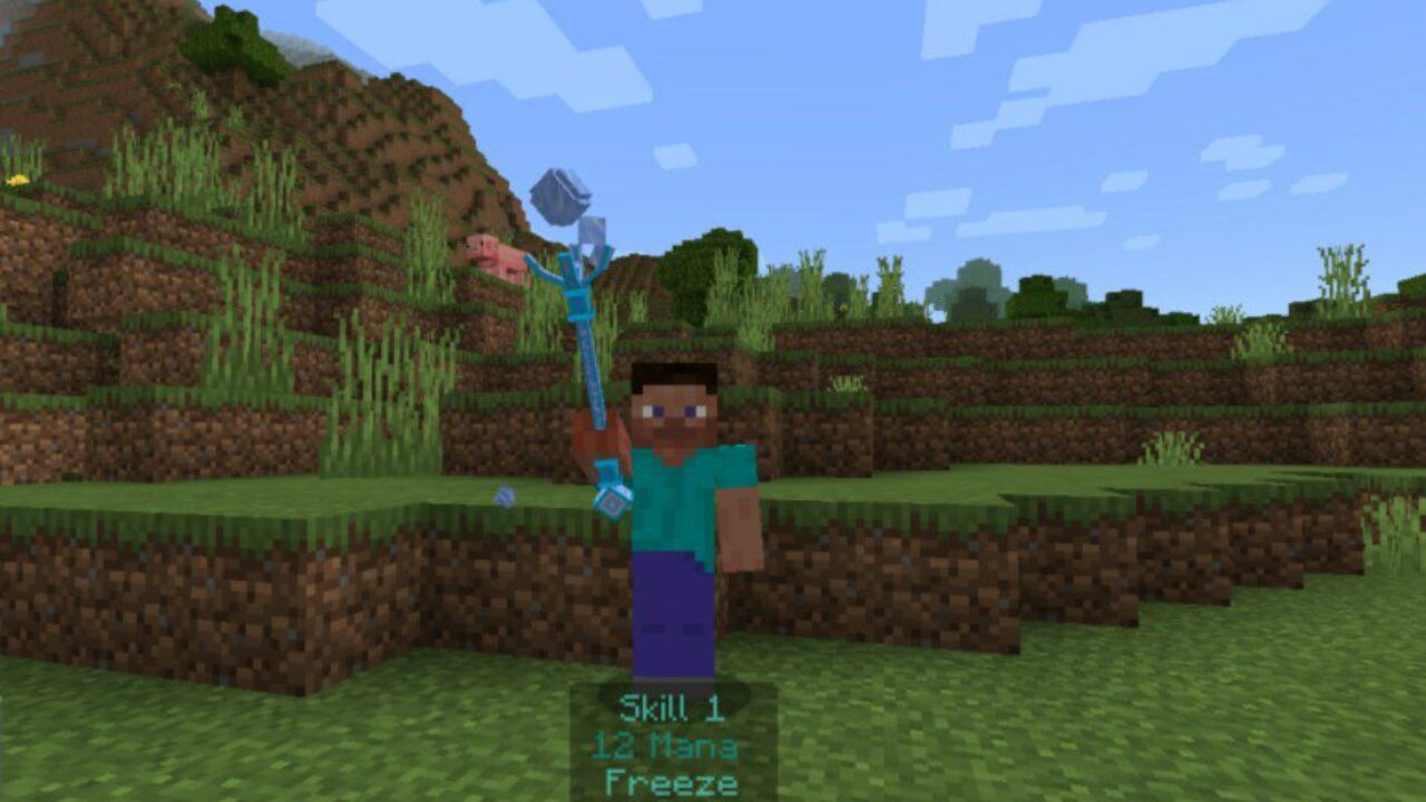 Freeze from Magical Warfare Mod for Minecraft PE