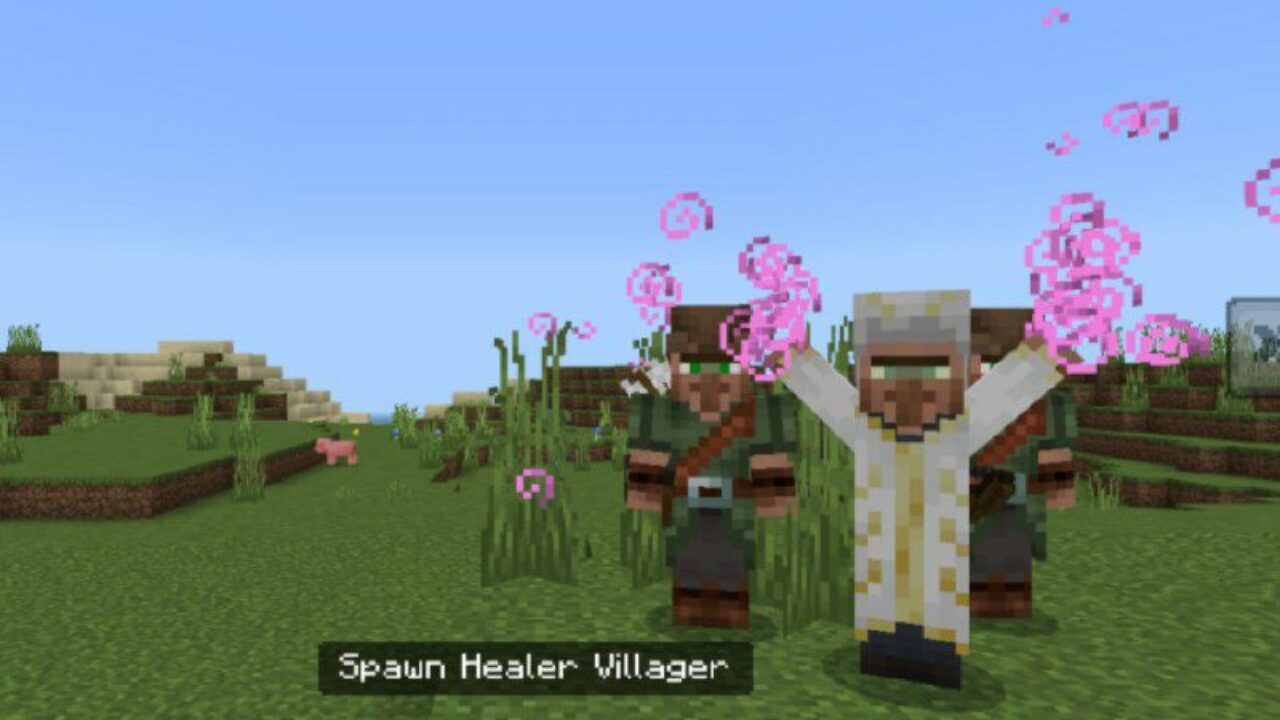 Healer from Illagers Mod for Minecraft PE