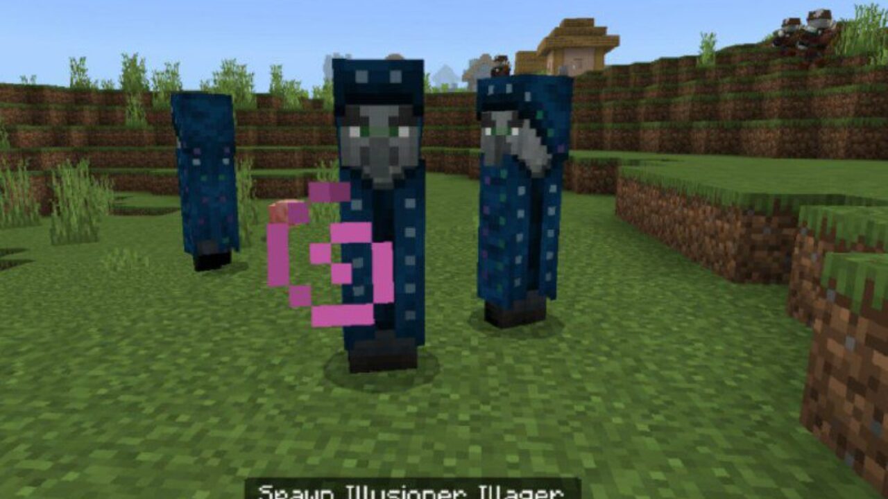 Illusioner from Illagers Mod for Minecraft PE