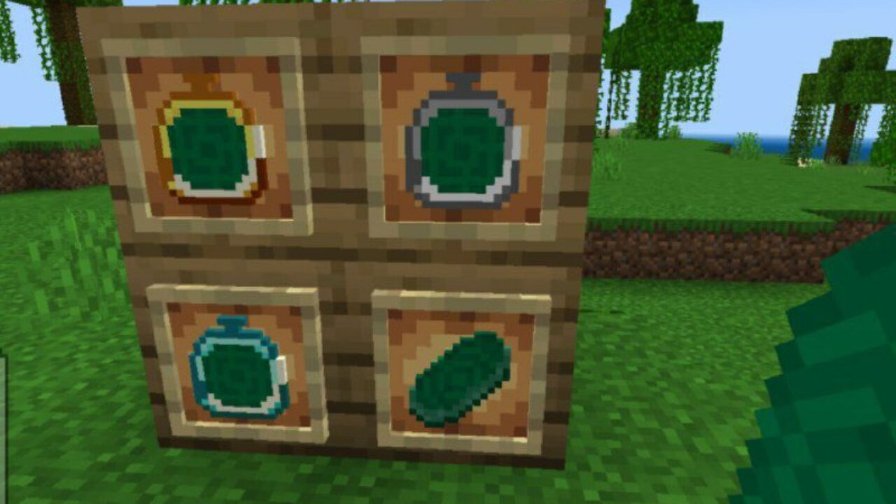 Items from Radar Mod for Minecraft PE