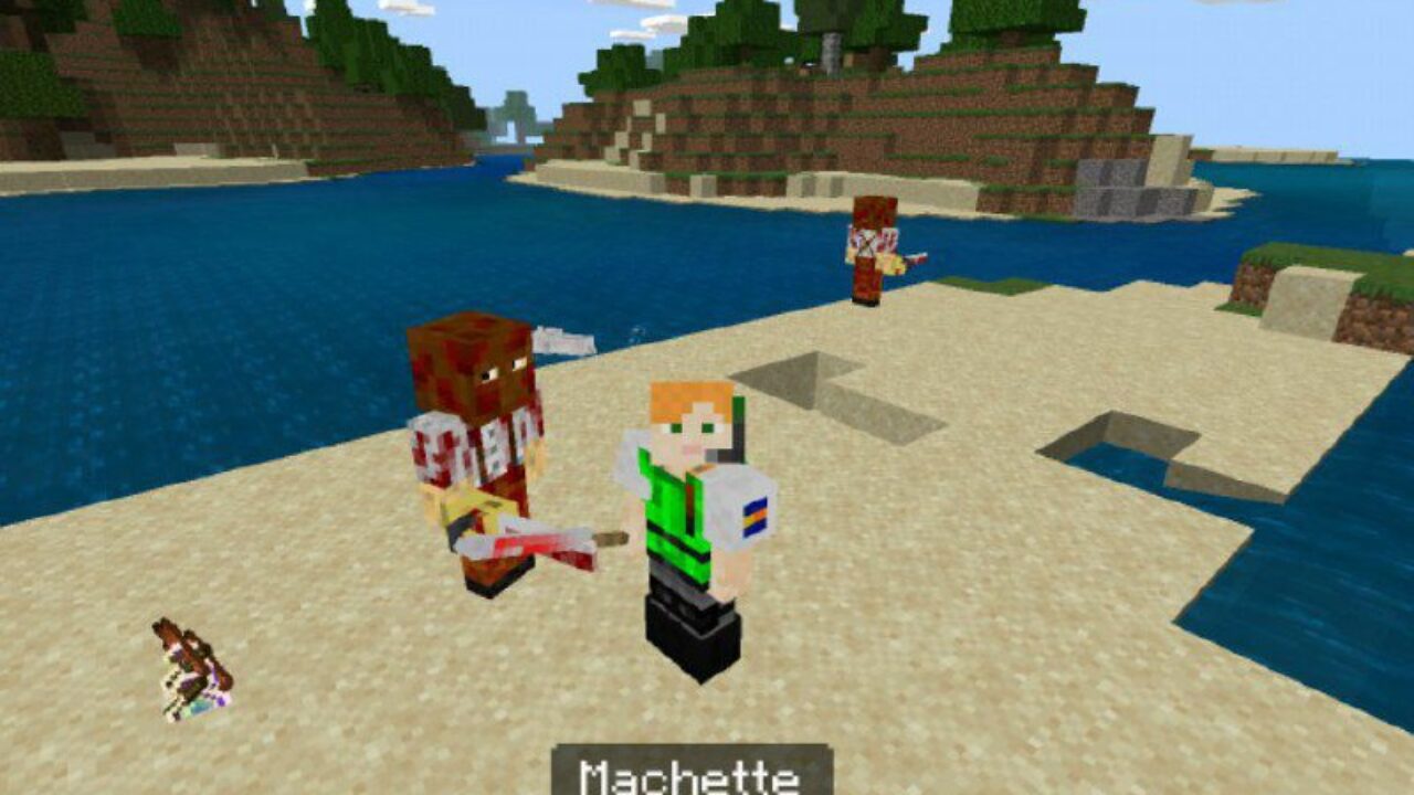 Machette from Resident Evil Mod for Minecraft PE