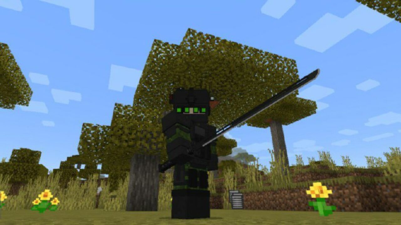 Military Equipment Mod for Minecraft PE