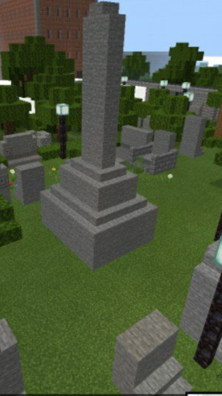 Monument from Resident Evil Map for Minecraft PE