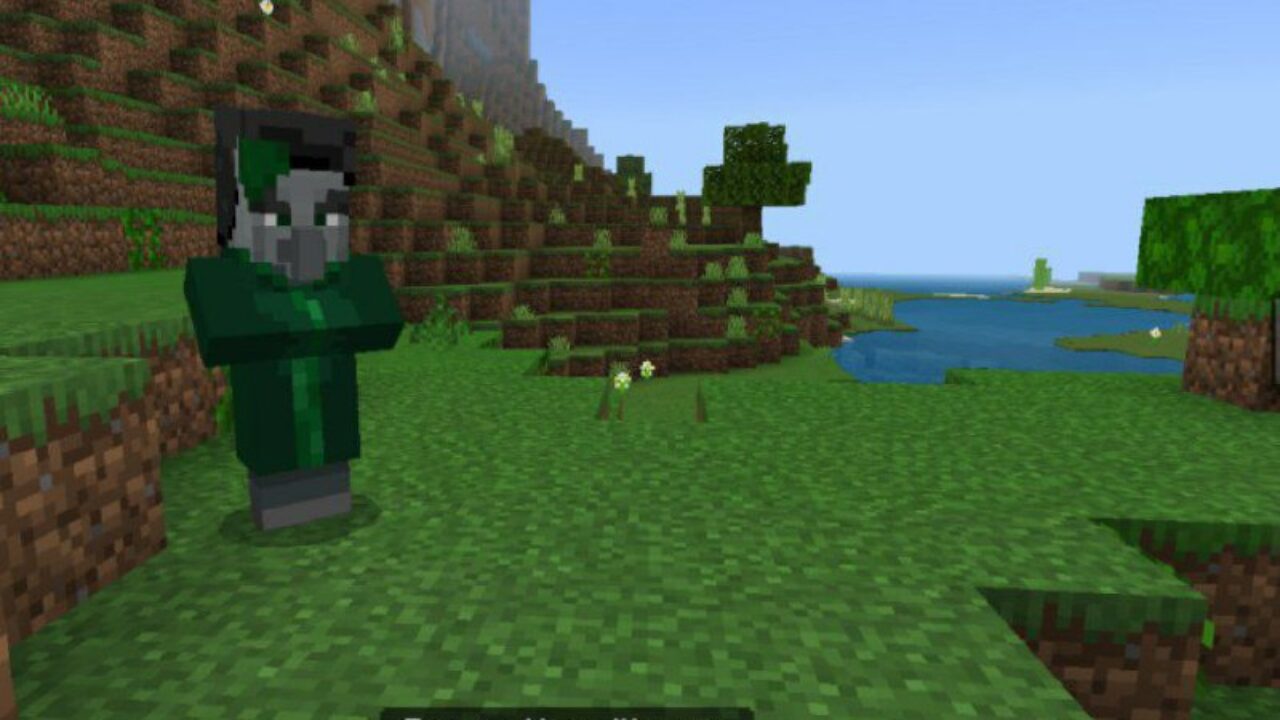 Necrillager from Illagers Mod for Minecraft PE