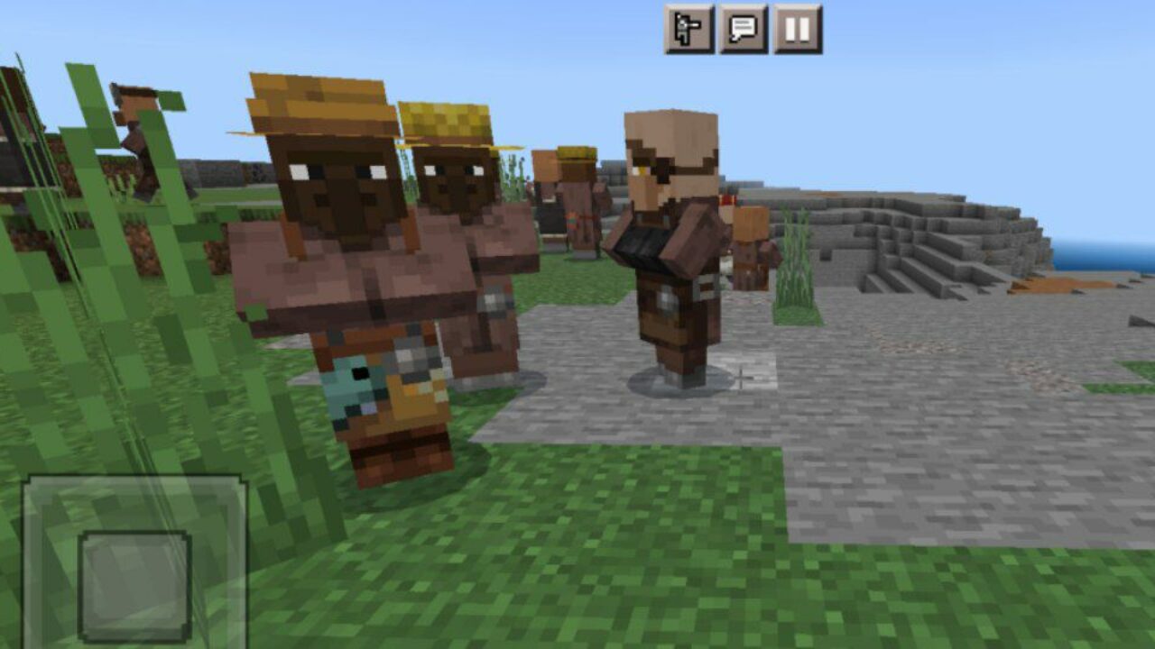 New Look from Villager Texture Pack for Minecraft PE