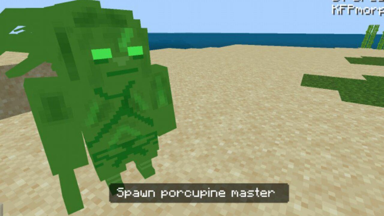 Porcupine Master from Kung Fu Panda Mod for Minecraft PE