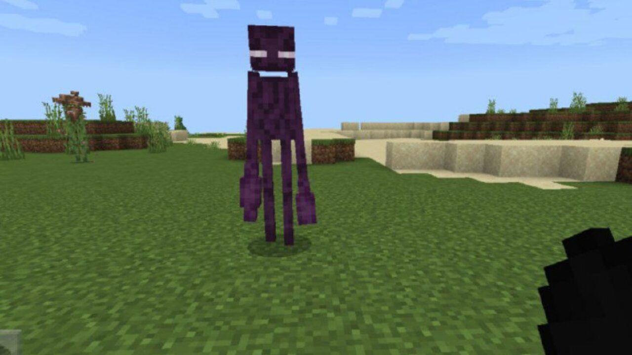 Purple from Endermen Texture Pack for Minecraft PE