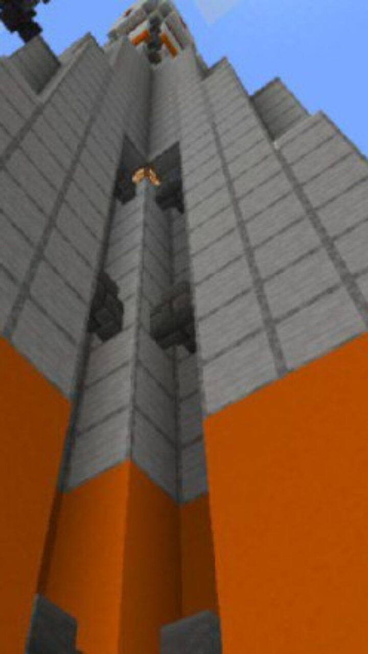 Rocket from Space Rocket Map for Minecraft PE