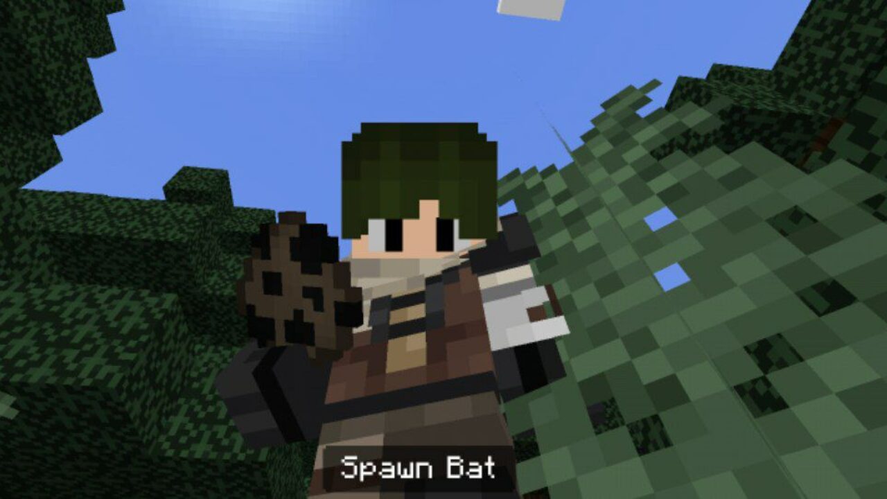 Spawn Egg from Bats Texture Pack for Minecraft PE