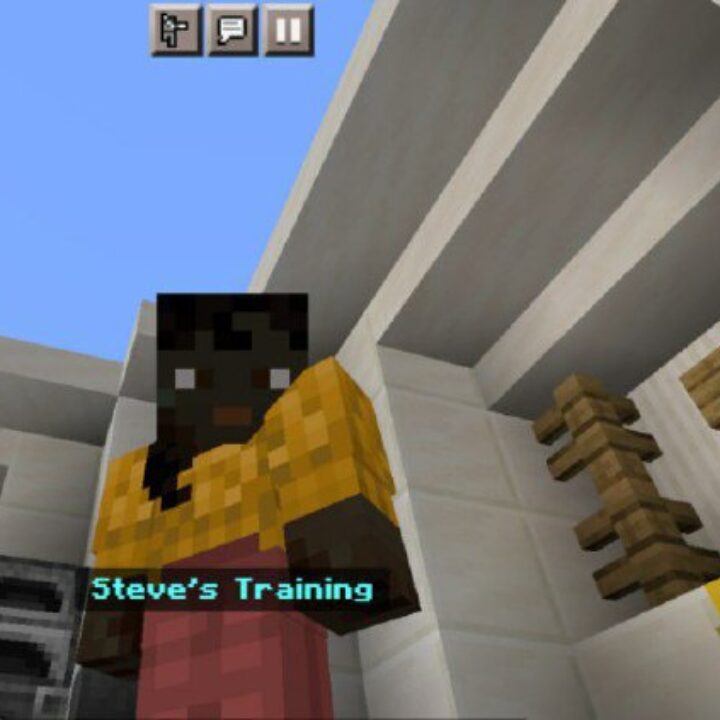 Steve Training Map for Minecraft PE