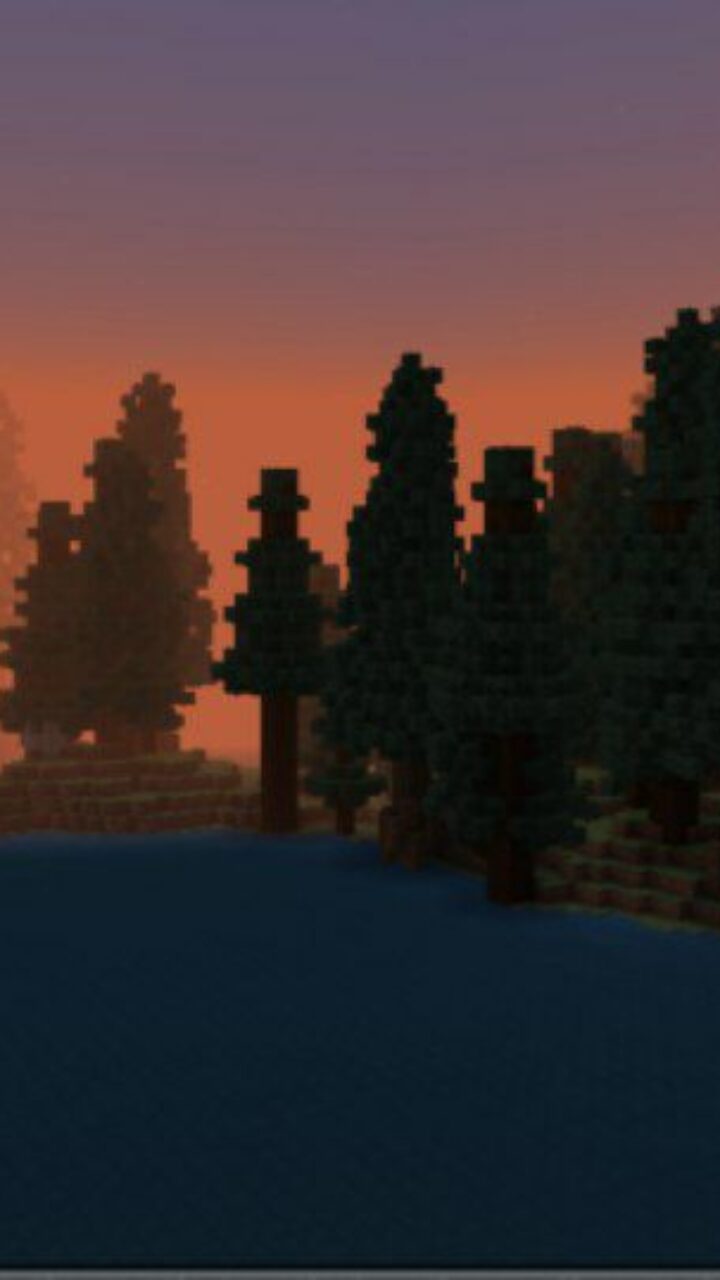 Sunset from Washington Map for Minecraft PE