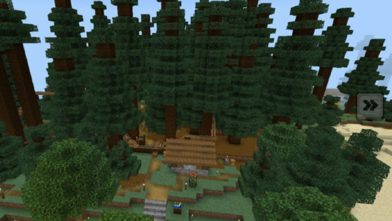 Taiga Map for Minecraft PE