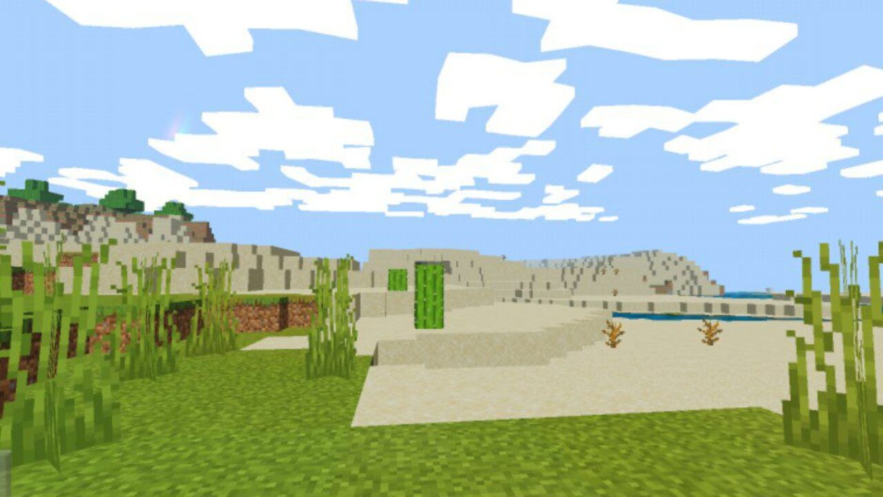 Territory from Hero Shader for Minecraft PE