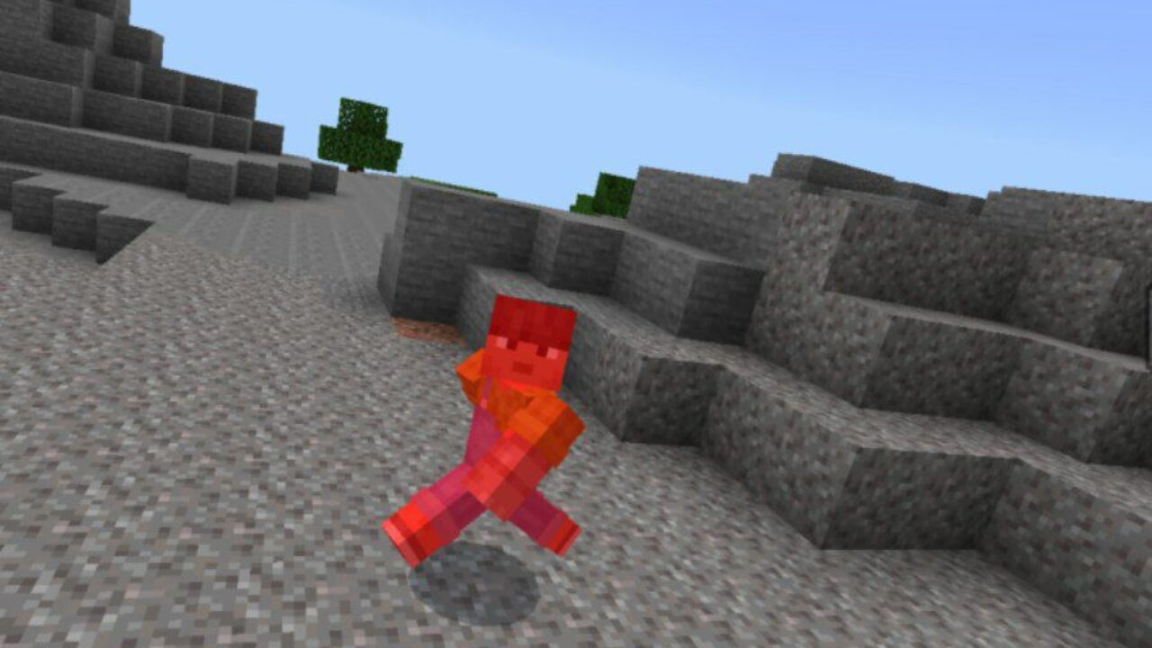 The Floor is Lava Mod for Minecraft PE