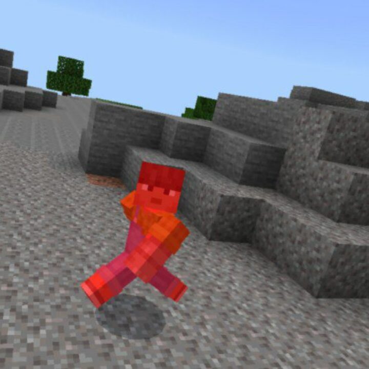 The Floor is Lava Mod for Minecraft PE