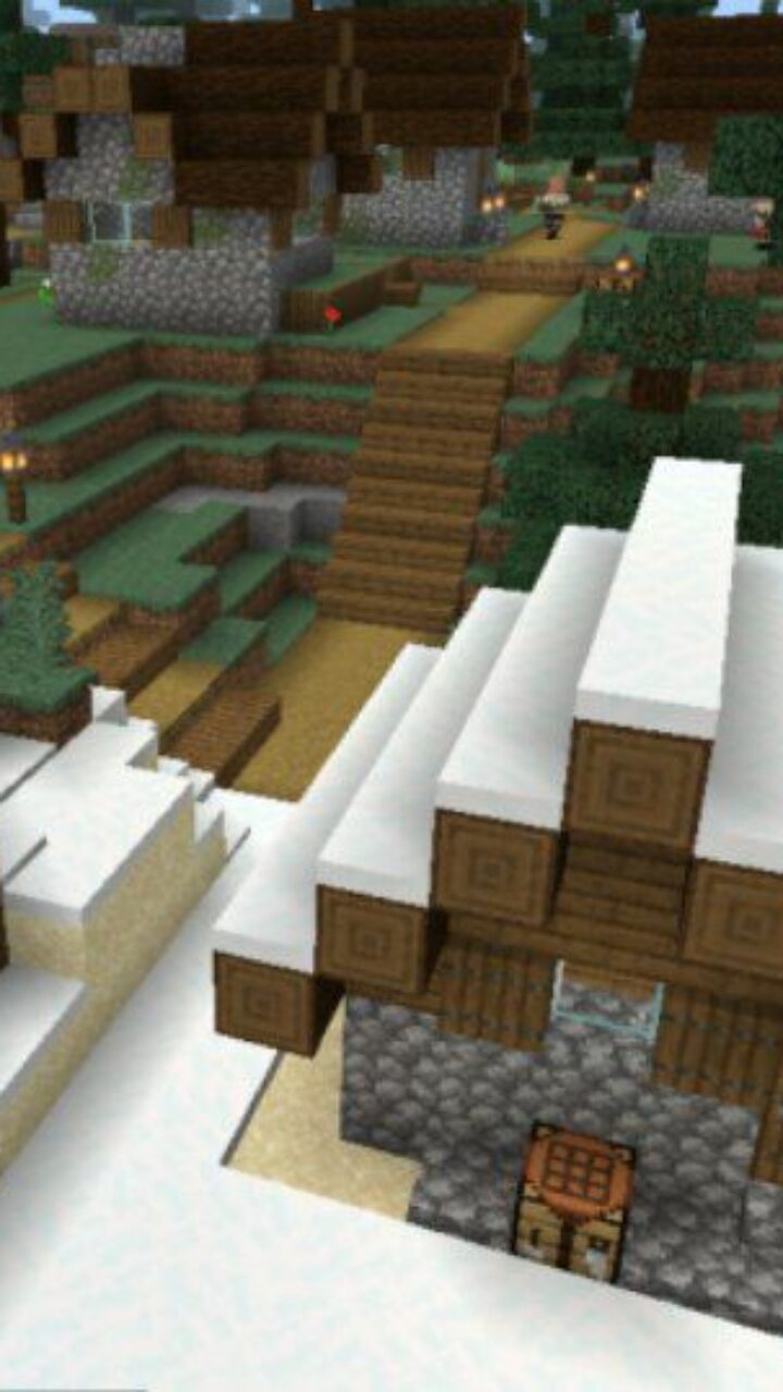 Village from Taiga Map for Minecraft PE