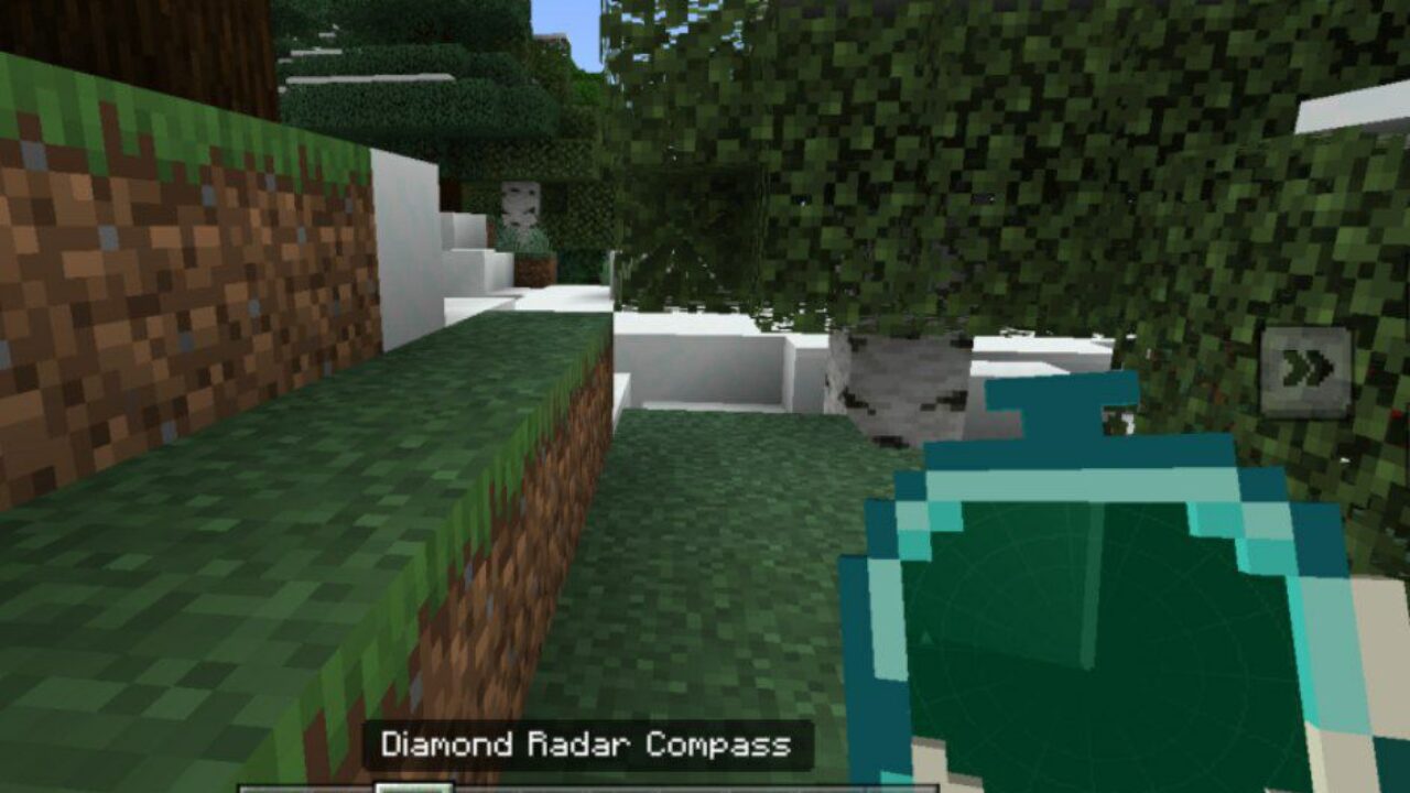 Diamond Compass from Compass and Clocks Texture for Minecraft PE