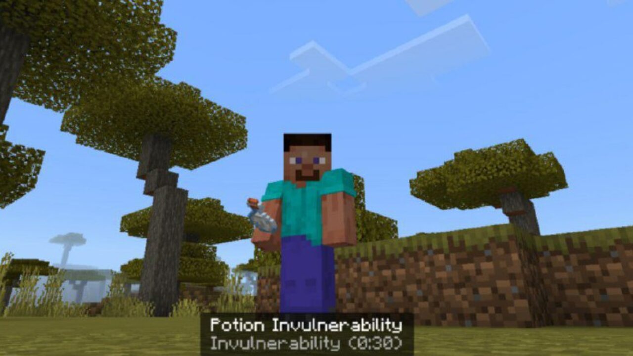 Invulnerability from Alchemy Mod fo Minecraft PE