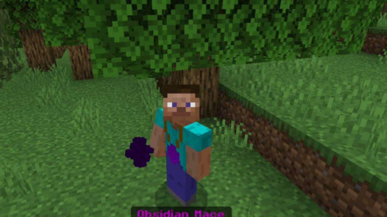 Mace from Amethyst Mod for Minecraft PE