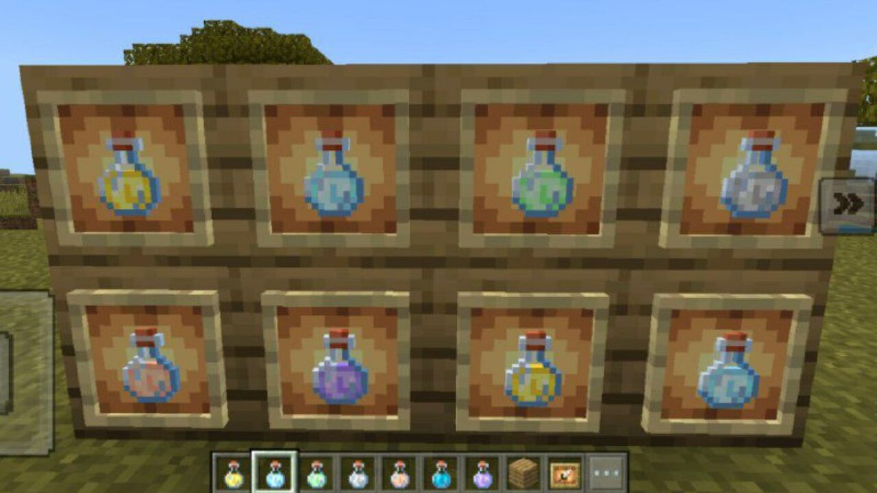 Potions from Alchemy Mod fo Minecraft PE