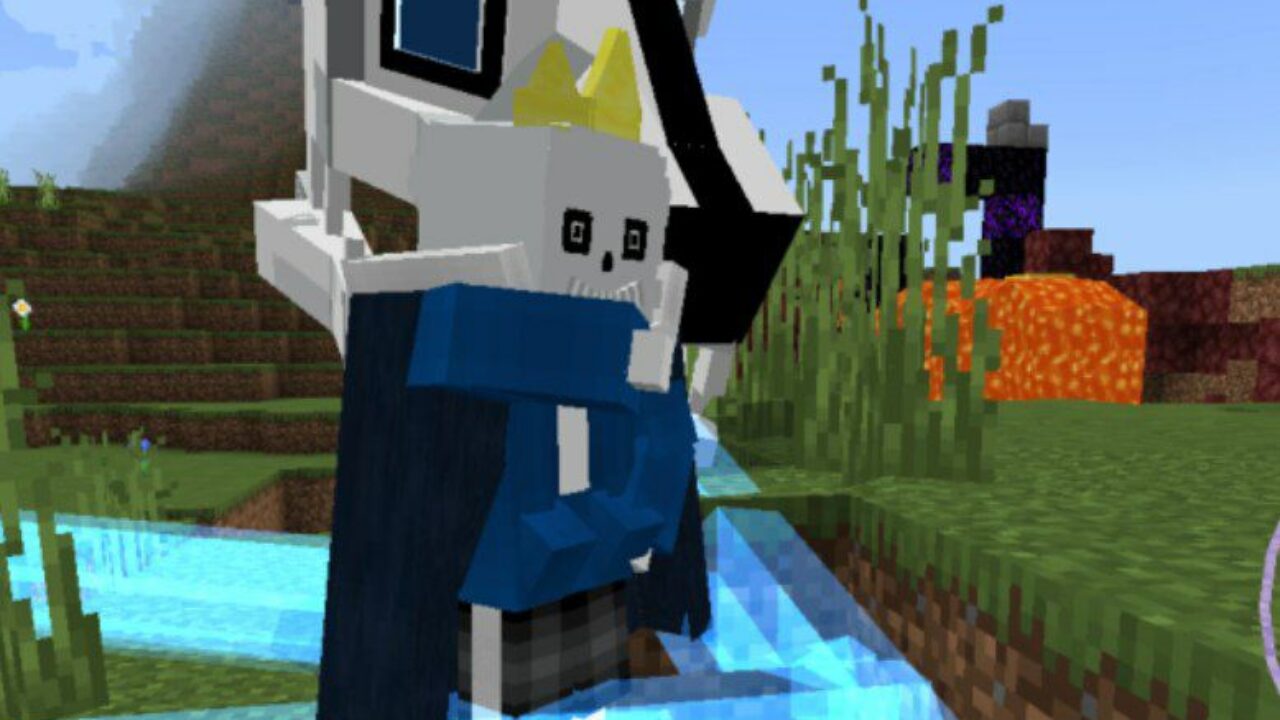 Sans Mod for Minecraft PE