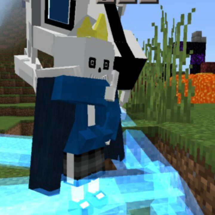 Sans Mod for Minecraft PE