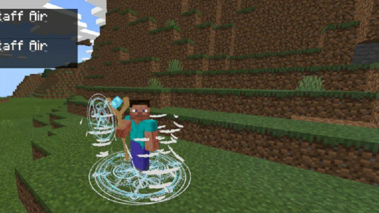 Air from Four Elements Mod for Minecraft PE