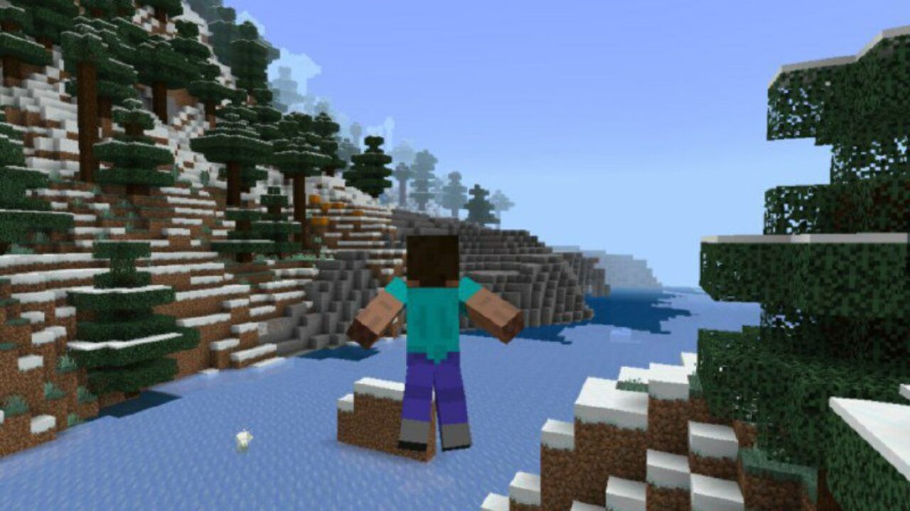 Animations from Parkour Mod for Minecraft PE