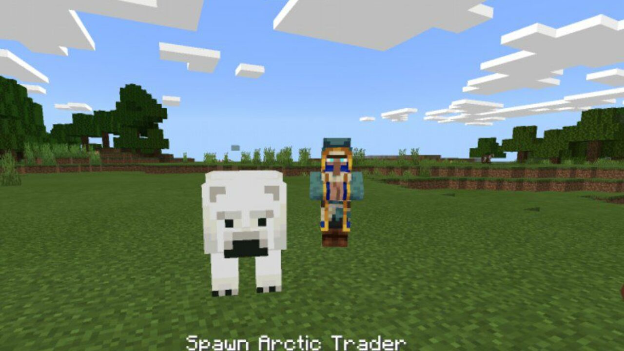 Arctic Trader from Trader Mod for Minecraft PE