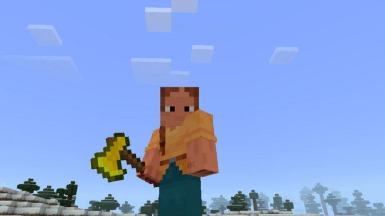 Axe Mod for Minecraft PE