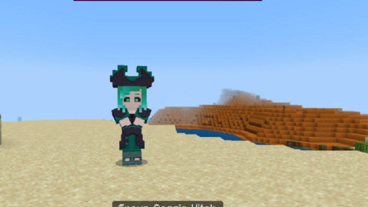 Cassie Witch from Witcher Mod for Minecraft PE