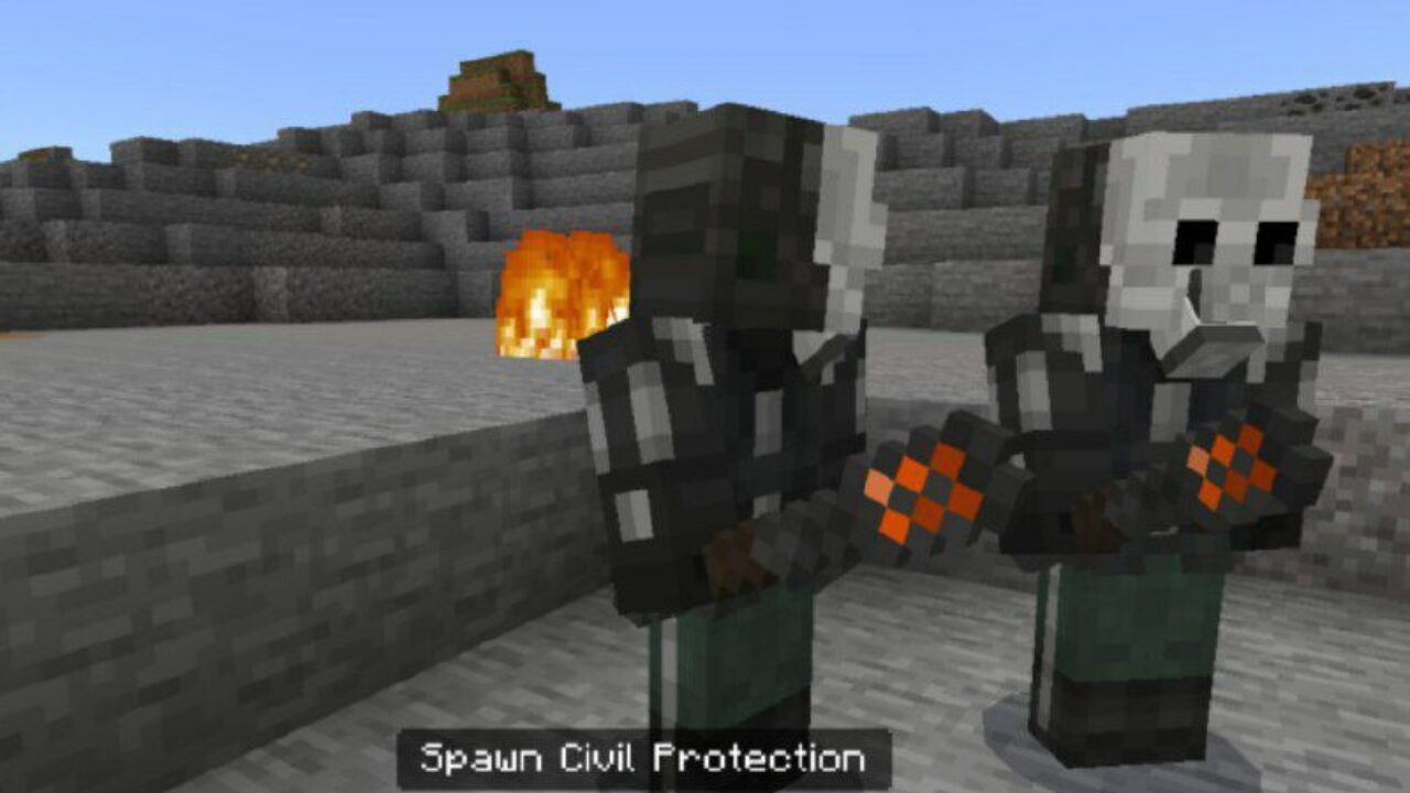 Civil from Half-Life Plus Mod for Minecraft PE