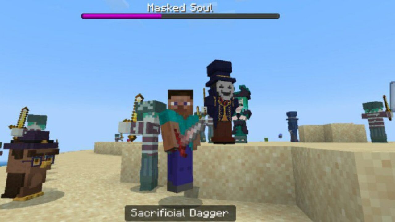 Dagger from Witcher Mod for Minecraft PE