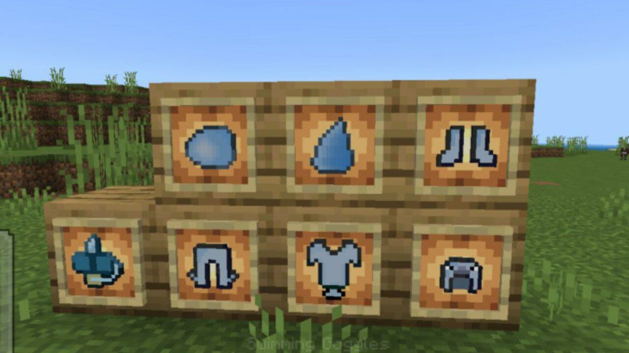 Dolphin Item from Costume Mod for Minecraft PE